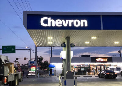 Chevron Channel Letter