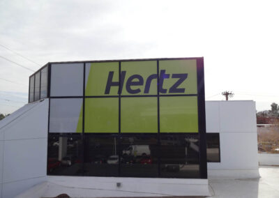 Hertz Window Vinyl