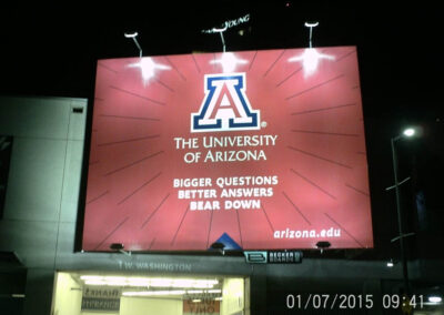 U of A Billboard